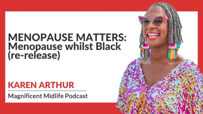 Menopause Whilst Black banner